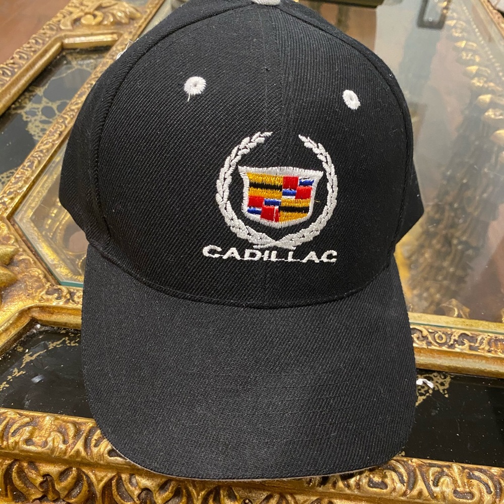 Black Cadillac hat.